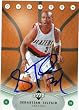 Sebastian Telfair autographed Basketball Card (Portland Trail Blazers) 2006 Upper Deck Ovation #68