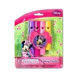 Disney Minnie Mouse 4-way Flute on Raised Blister Card