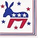 Democratic Party Paper Beverage Napkins (50 count)