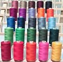 25 Large Spools of 3-PLY Polyester threads - Assorted Colors