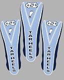 North Carolina UNC 3 Driver Head Cover Set