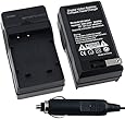 NEW Charger for Sony CyberShot DSC-W80 7.2 M.P. Mega Pixels NP-BG1 + car plug