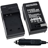 NEW Charger for Sony CyberShot DSC-W80 7.2 M.P. Mega Pixels NP-BG1 + car plug