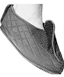 Mens Slipper with Easy Touch Closure