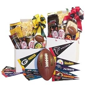 Team Spirit Football Gift Basket