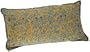 1891 by SFERRA Swizzle Linen 10 by 20-Inch Decorative Pillow, Mustard
