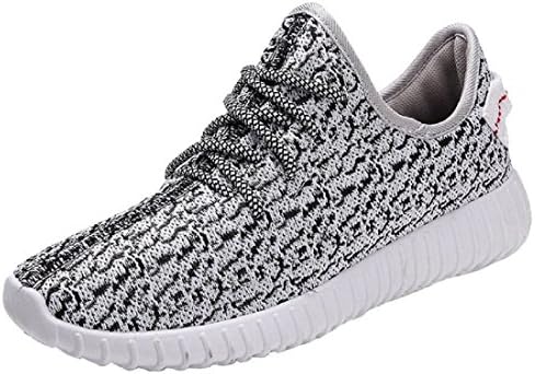CAYANLAND Men's Fashion Running Sneakers Women's Slip-on Shoes 01 Grey (Sold by Nibaba)