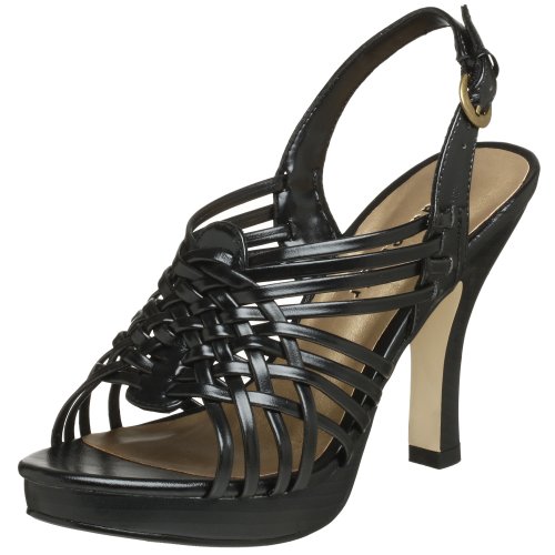 Madden Girl Women's Pendelum Slingback Pump,Black,8.5 M US