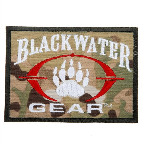 Generic Men's US Blackwater Gear CP Multi-Cam Patch Velcro 4 1/8X3 Brown