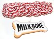 Milk-Bone Dog Toy, Small Braided Rope Log Chew Toy (1 Toy)