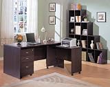 Simply Beautiful Espresso Finish Desk Home Office Furniture