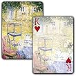 Lunch Under a Pergola - Single Deck Playing Cards