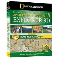 National Geographic Maps Southern Appalachian Mountains Explorer 3D