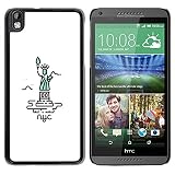 Hard PC Protective Case Smartphone Case Cover for HTC DESIRE 816 // New York Liberty Statue // CooleCell