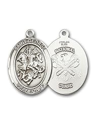 Sterling Silver St. George Medal