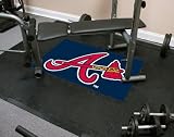 Atlanta Braves New Rubber Gym Floor Tile