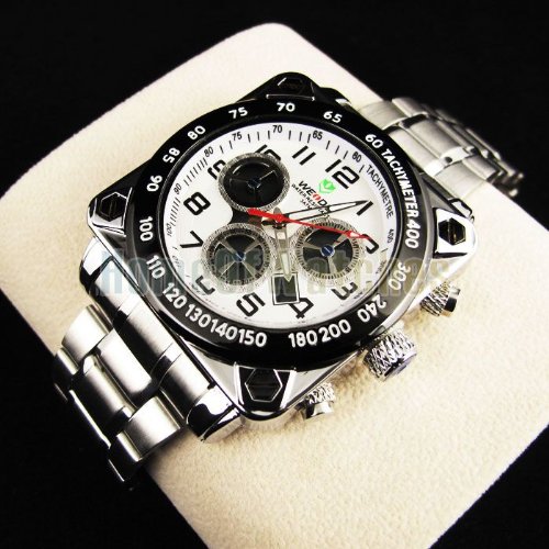 6sense Square Double Movement Men Electronic Watch