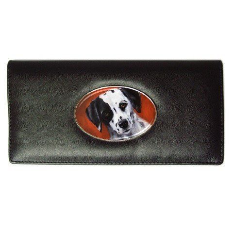 Limited Edition Violano Wallet Checkbook Cover Dalmatian Puppy