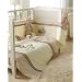 Elli & Raff. 3 Piece Cot Bedding Set. Quilt, bumper & Sheet