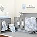 NoJo Dreamer - Blue/Grey Elephant 8 Piece Comforter Set