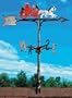 Whitehall Rooftop Color 30" Fire Wagon Weathervane - 03060