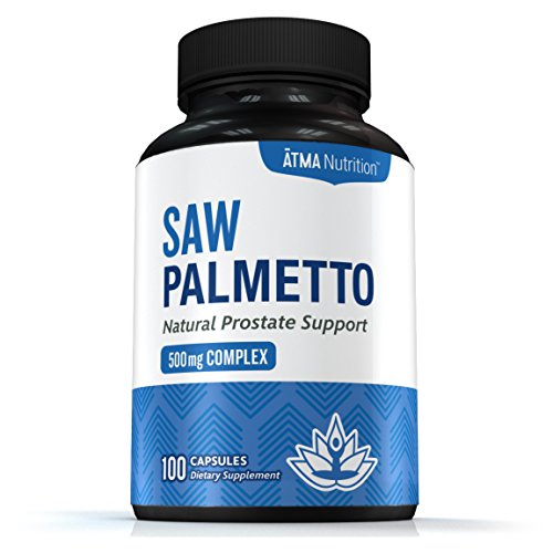 Premium Saw Palmetto Capsules For Prostate Health - Berry Powder Complex To Reduce Frequent Urination - Natural DHT Blocker To Fight Hair Loss - 500mg Natural Supplement