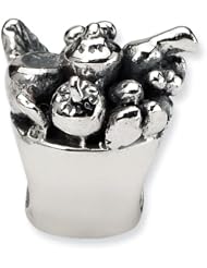 Sterling Silver Reflections Fruit Bowl Bead