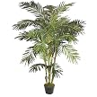 Potted Deluxe Reed Faux Palm Tree - 6'