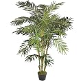 Potted Deluxe Reed Faux Palm Tree - 6'