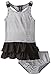 Calvin Klein Baby-Girls Infant Black White Dress