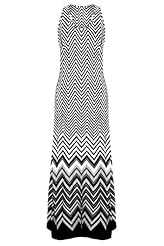 Polyester Spring Summer Two-Toned Midi Dress 