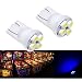 PA LED 25PCS #555 T10 4SMD LED Pinball Machine Light Bulb Blue-6.3V