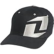 One Industries Sherman Men's Flexfit Fashion Hat w/ Free B&F Heart Sticker Bundle - Jet Black