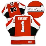 BERNIE PARENT Philadelphia Flyers SIGNED Vezina Jersey