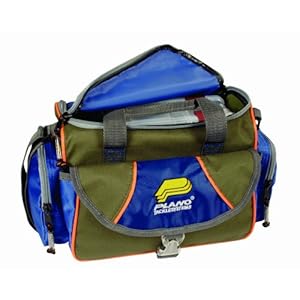 Plano Softsider Tackle Bag with Two 3650 Stowaways (Green/Blue)