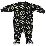 Batman Footed Pajamas for Baby and Toddler Boys