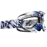 Fox Racing Main Shard Men's MX/Off-Road/Dirt Bike Motorcycle Goggles Eyewear - Color: Blue/Clear