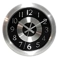 Mercury Wall Clock - Black
