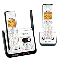 AT&T DECT 6.0 Digital Dual Handset Cordless Telephone System - Silver (CL82209)
