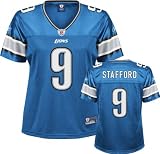 Matthew Stafford Blue Reebok NFL Replica Detroit Lions