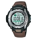 Sporting Goods : Casio Men's Pathfinder Forester Fishing Moon Phase Watch #PAS400B-5V