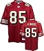 Vernon Davis Jersey: Reebok Red Replica #85 San Francisco 49ers Jersey - Small