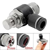 Buy Amico Pneumatic Piping 21mm Thread Dia Speed Control Fitting by uxcell