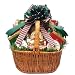 Meat & Cheese Gourmet Food Christmas Gift Basket - MEDIUM