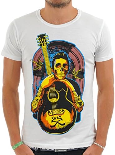 2K2bt White Rock A Billy T-Shirt (Xl , White)