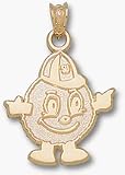 Syracuse Univ Orangeman 3/4 Charm/Pendant -14K/10K, Stainless Steel or Gold Plated