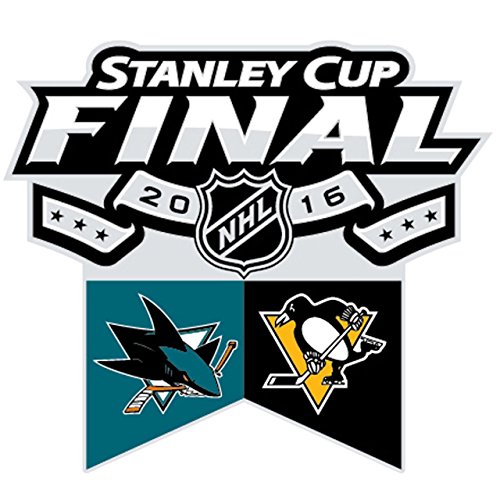 2016 NHL Stanley Cup Final Dueling Lapel Pin (San Jose Sharks vs. Pittsburgh Penguins)