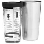 Bormioli Rocco Pary Boston Cocktail Shaker With Glass, Gift Boxed $29.00