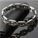 51vN2lv VXL. SL160  Stainless Steel 8.27 Mens Bangle Link Bracelet Silver sl010001