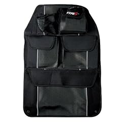 R�cksitztasche in edler Lederoptik mit Mesh - schwarz  (Type S-Serie)